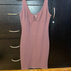 Charlotte R. mauve dress. Size medium.